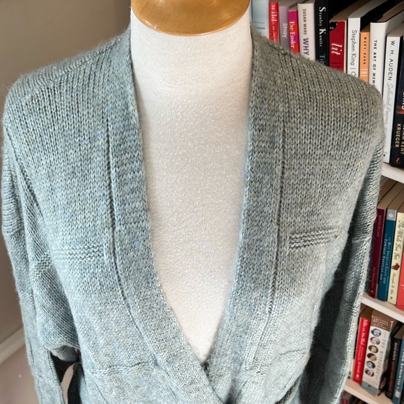 A NEW DAY long soft cozy belted cardigan NWOT - Picture 4 of 10